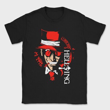 Hellsing Alucard, Tricou Barbati (Unisex)
