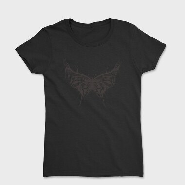 Grunge Butterfly Abstract Trash, Tricou Femei