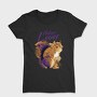 Squirrel Animal Watercolor Nature Lover, Tricou Femei