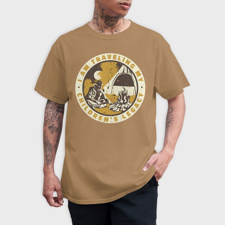 Camping Legacy, Tricou Barbati (Unisex)