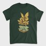 Steampunk Inspired Butterfly Lotus, Tricou Barbati (Unisex)