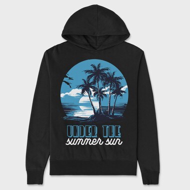 Summer Beach Multicolor Versions, Hanorac Oversize Barbati (Unisex)