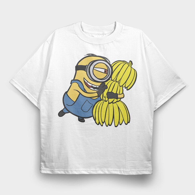 Minions 22, Tricou Oversize Barbati (Unisex)