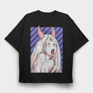 Hentai 2, Tricou Oversize Barbati (Unisex)