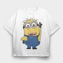 Minions 16, Tricou Oversize Barbati (Unisex)