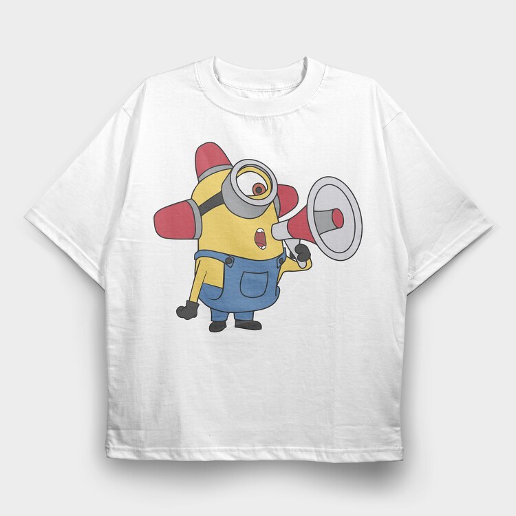 Minions 13, Tricou Oversize Barbati (Unisex)