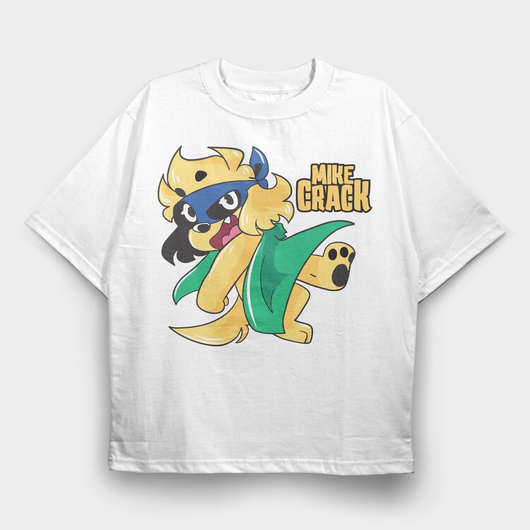 Mike Crack, Tricou Oversize Barbati (Unisex)