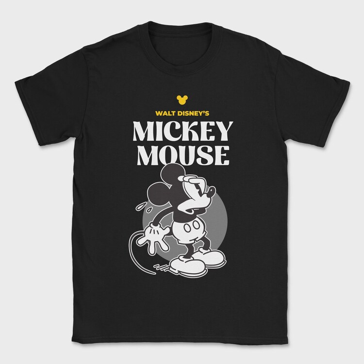 Mickey Mouse, Tricou Barbati (Unisex)