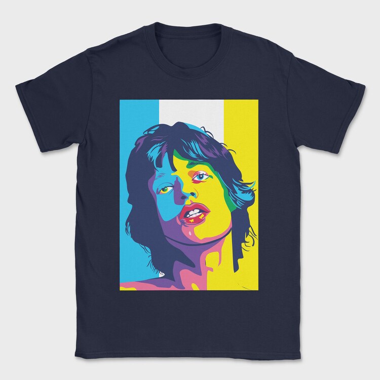 Mick Jagger, Tricou Barbati (Unisex)