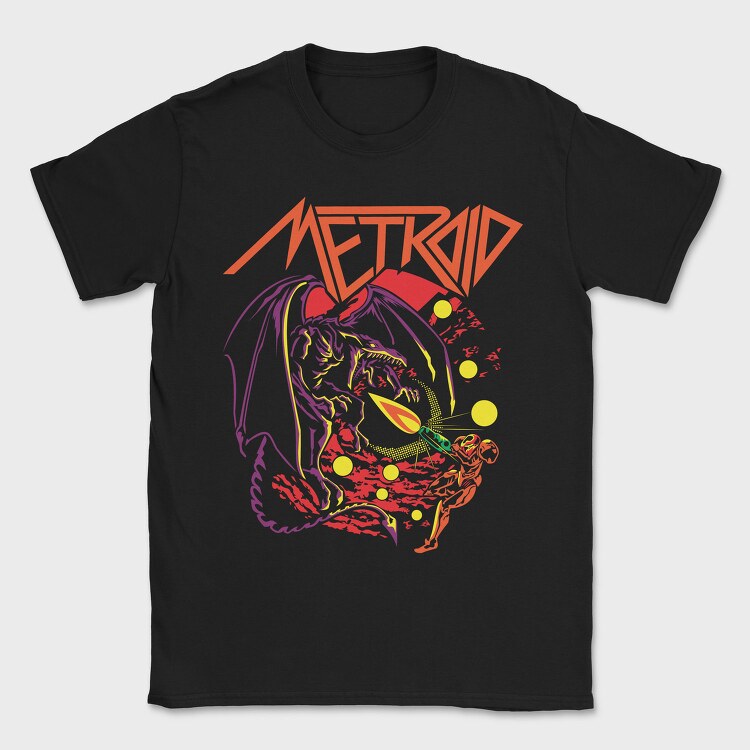 Metroid, Tricou Barbati (Unisex)