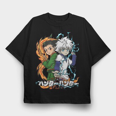 Hunter X Hunter 11, Tricou Oversize Barbati (Unisex)