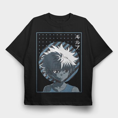 Hunter X Hunter 4, Tricou Oversize Barbati (Unisex)