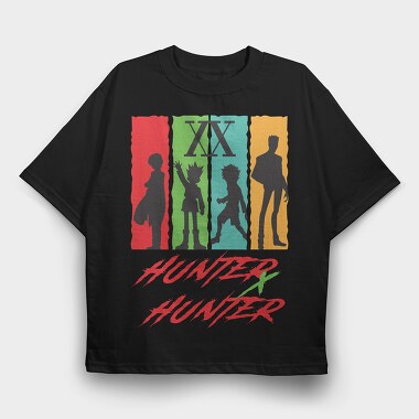 Hunter X Hunter 5, Tricou Oversize Barbati (Unisex)