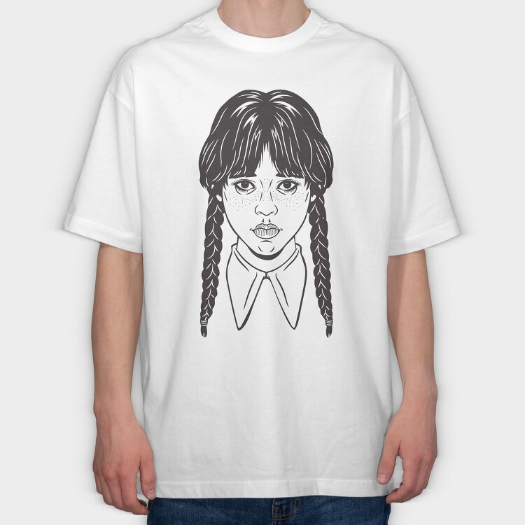 Merlina 2, Tricou Oversize Barbati (Unisex)