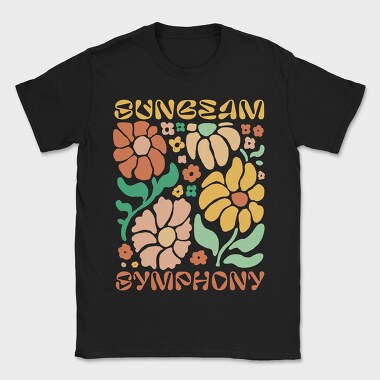Sunbeam Symphony Spring, Tricou Barbati (Unisex)