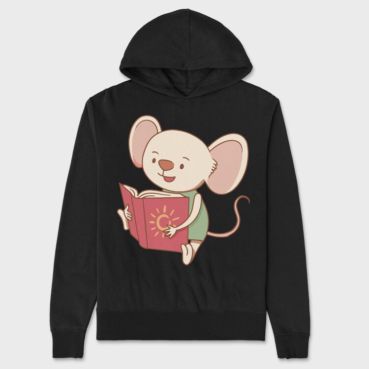 Sunshine Mouse Reader, Hanorac Oversize Barbati (Unisex)