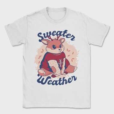 Sweater Weather Deer Mug, Tricou Barbati (Unisex)