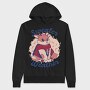 Sweater Weather Deer Mug, Hanorac Oversize Barbati (Unisex)
