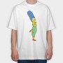 Marge Simpson, Tricou Oversize Barbati (Unisex)
