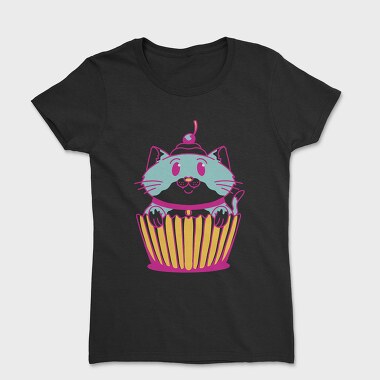 Sweet Cupcake Cat Muffin, Tricou Femei