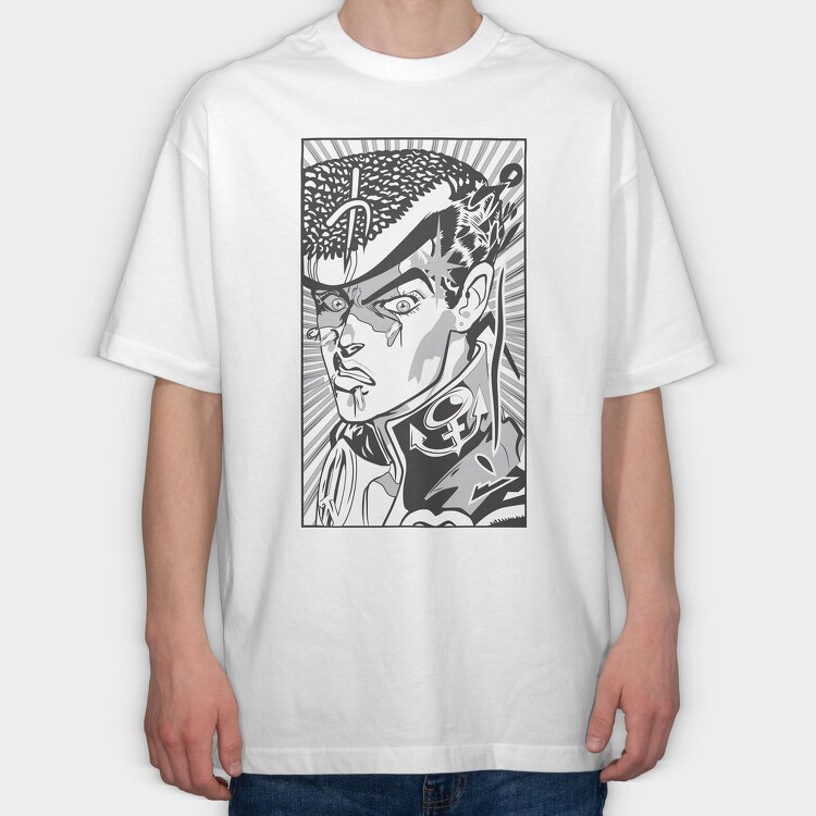 Jojos 7, Tricou Oversize Barbati (Unisex)
