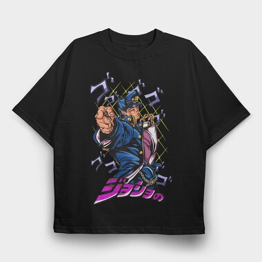 Jotaro Kujo, Tricou Oversize Barbati (Unisex)