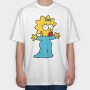 Maggie Simpson 1, Tricou Oversize Barbati (Unisex)
