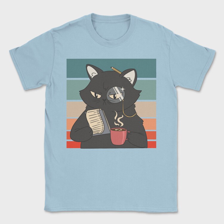 Black Cat, Tricou Barbati (Unisex)