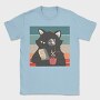 Black Cat, Tricou Barbati (Unisex)