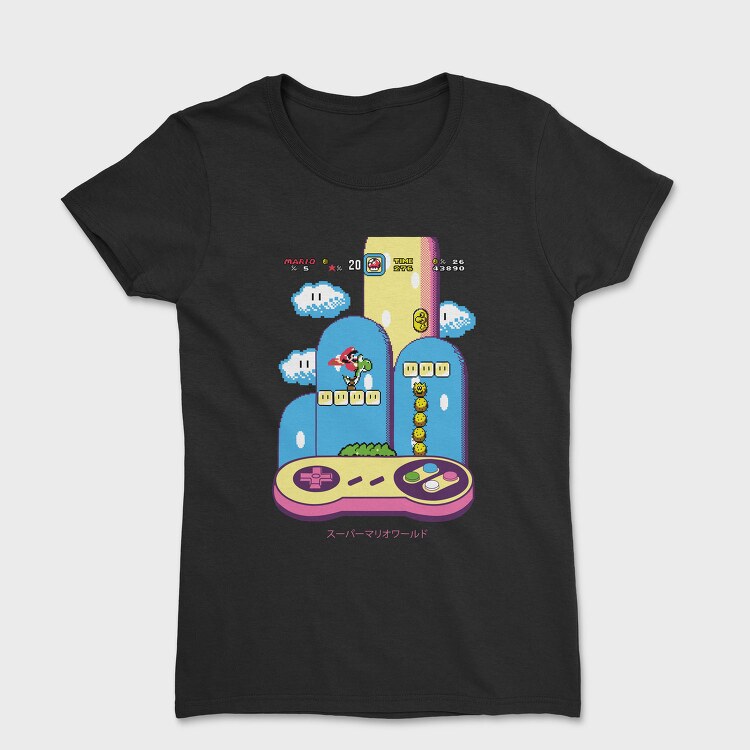 Mario Game, Tricou Femei