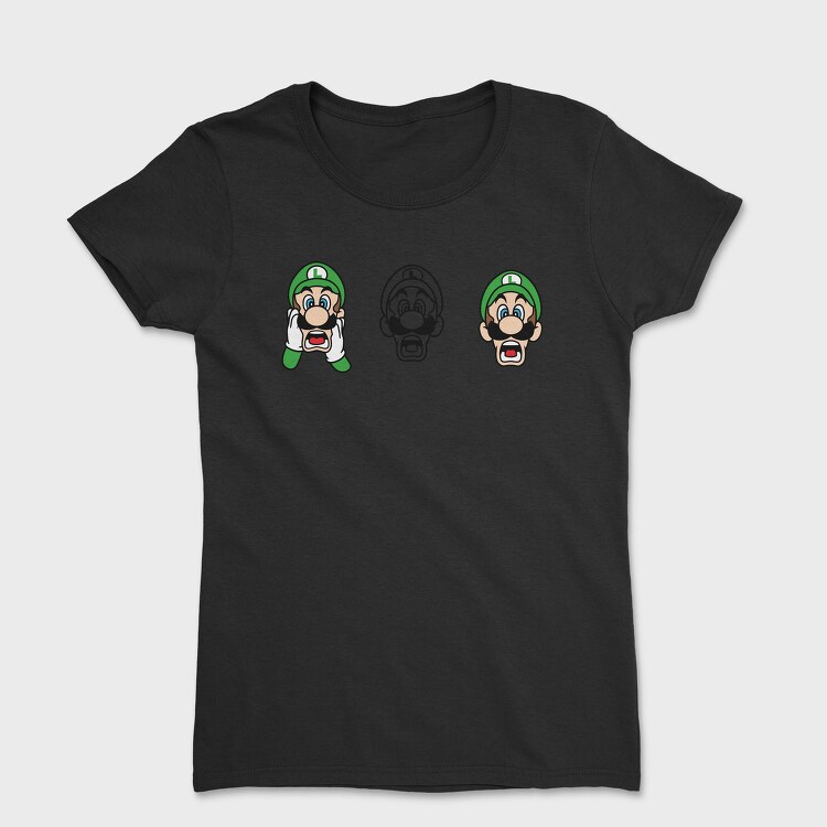 Luigi Scream 1 2, Tricou Femei