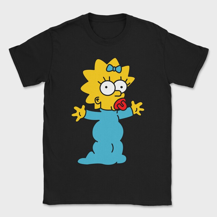 Maggie Simpson 1, Tricou Barbati (Unisex)