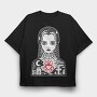 Merlina 5, Tricou Oversize Barbati (Unisex)