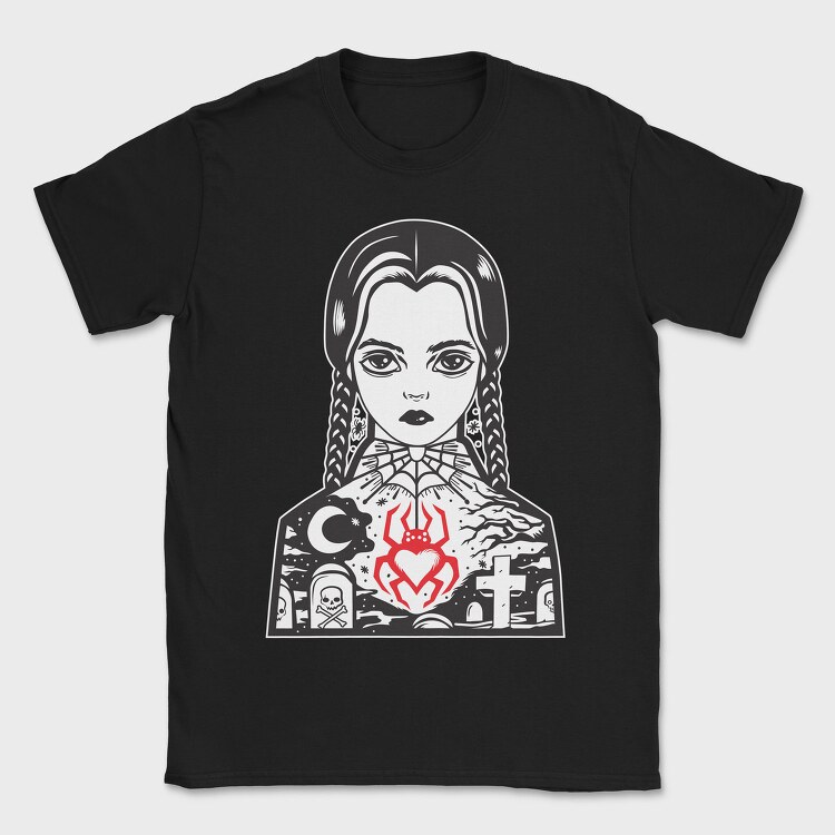 Merlina 5, Tricou Barbati (Unisex)