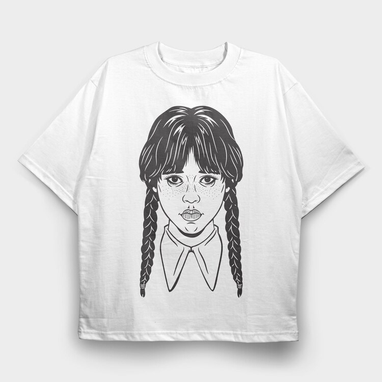 Merlina 2, Tricou Oversize Barbati (Unisex)