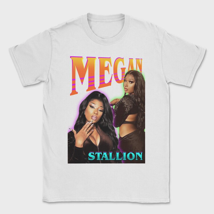 Megan Stallion, Tricou Barbati (Unisex)