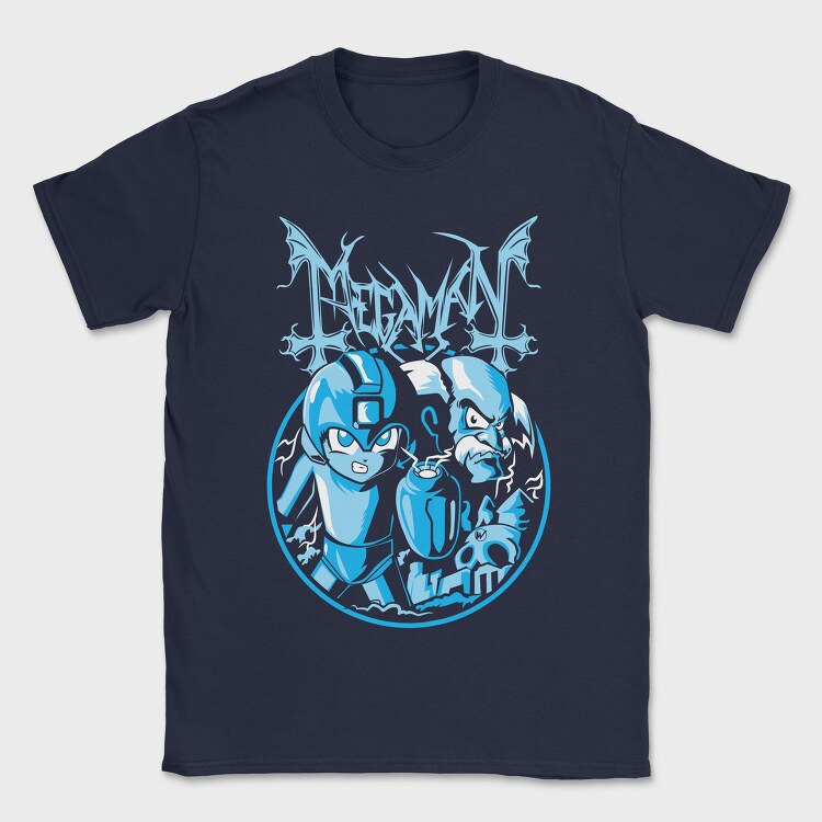 Megaman, Tricou Barbati (Unisex)