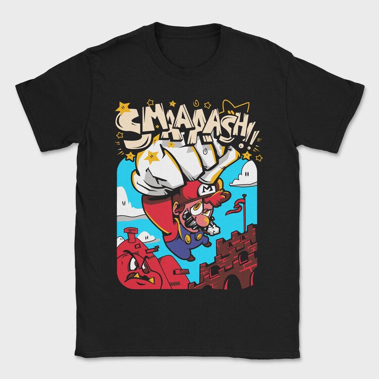 Mario Smaash, Tricou Barbati (Unisex)