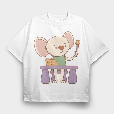 Kawaii Koala Feast, Tricou Oversize Barbati (Unisex)