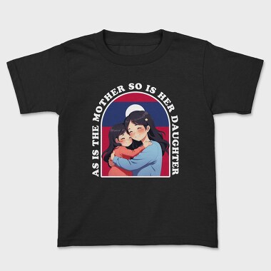 Kawaii Mother And Daughter Laos, Tricou Copii