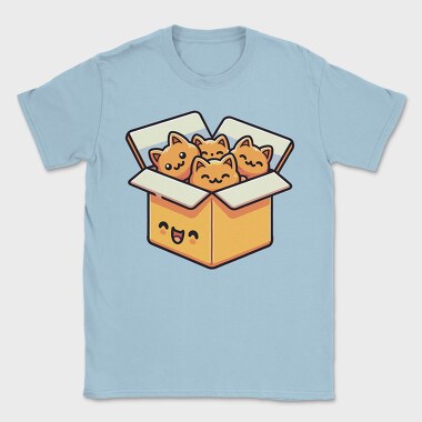 Kitten Nuggets Box, Tricou Barbati (Unisex)