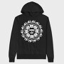 Kitty Cats Mandala, Hanorac Oversize Barbati (Unisex)