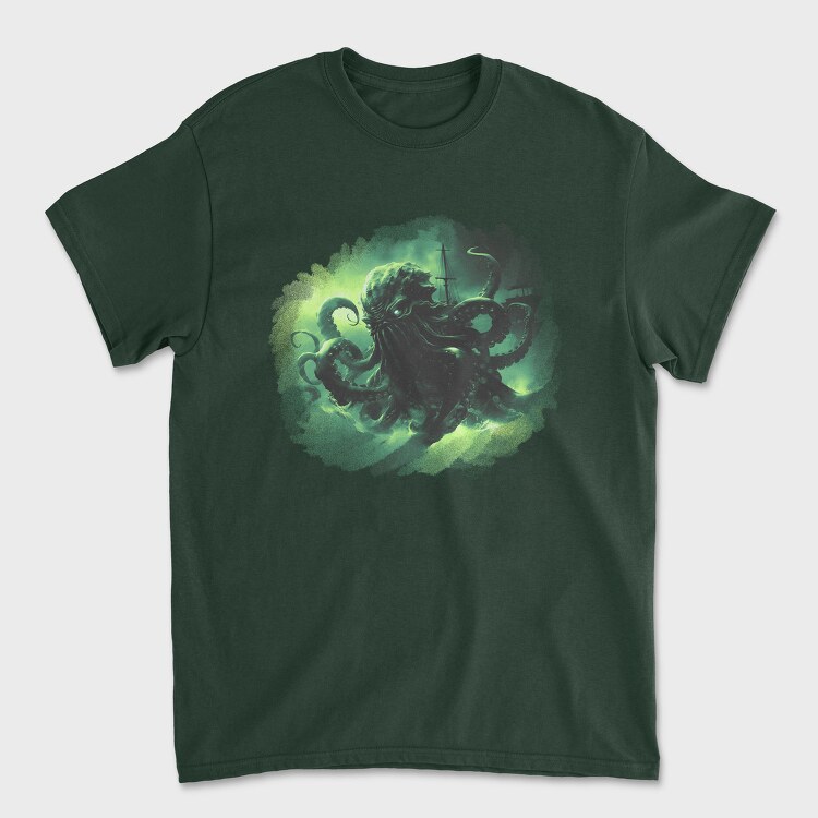 Kraken Monster, Tricou Barbati (Unisex)