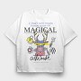 Magical, Tricou Oversize Barbati (Unisex)