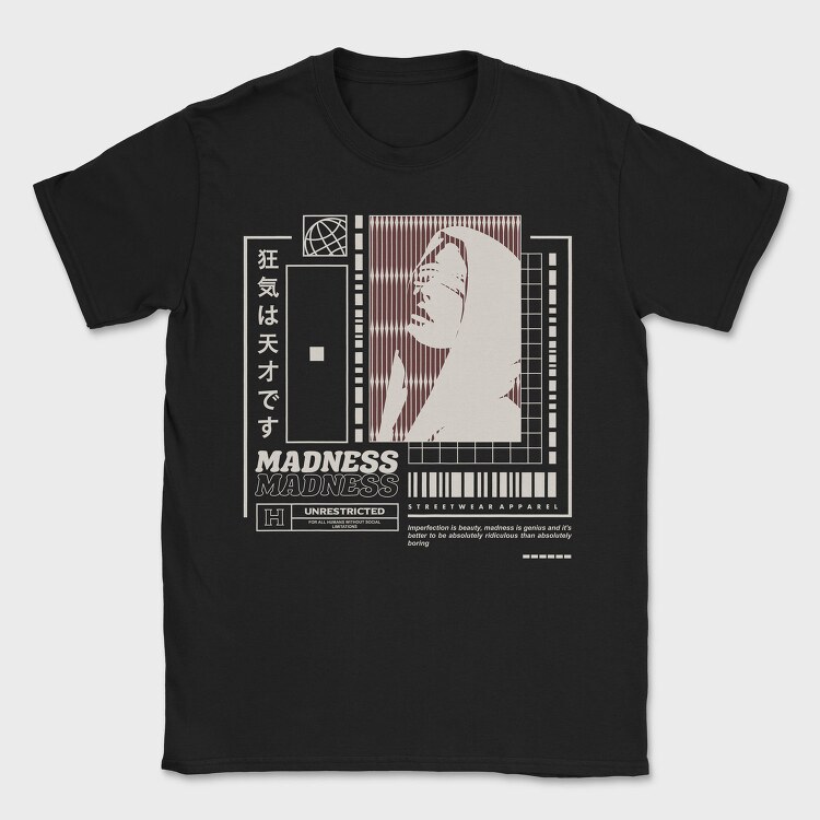 Madness 2, Tricou Barbati (Unisex)