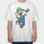 Luigi 1, Tricou Oversize Barbati (Unisex)