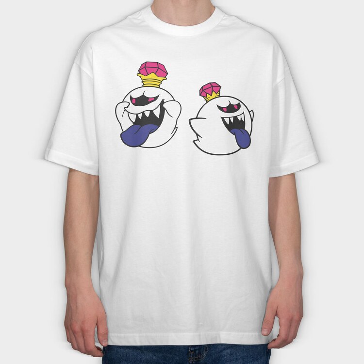 King Boo 1 2, Tricou Oversize Barbati (Unisex)