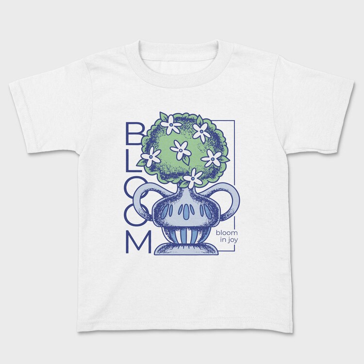 Bloom In Joy Plant Vase 08, Tricou Copii