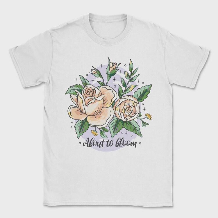 Bloom Rose Bouquet, Tricou Barbati (Unisex)