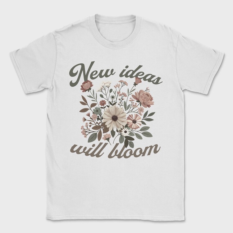 Blooming Ideas Flowers, Tricou Barbati (Unisex)